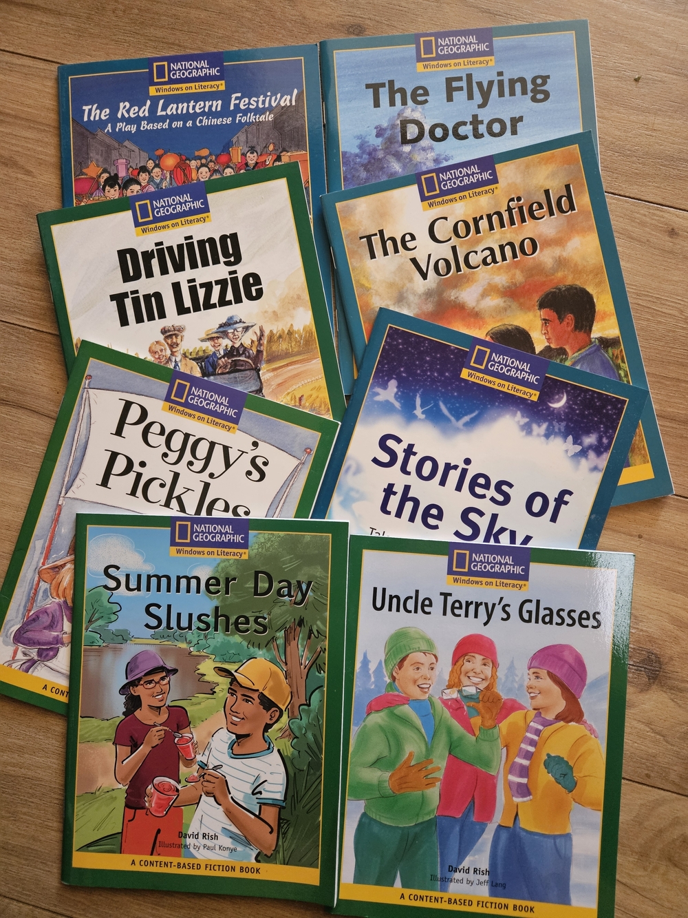 National Geographic Book Lot (8) Childrens Books Learning
